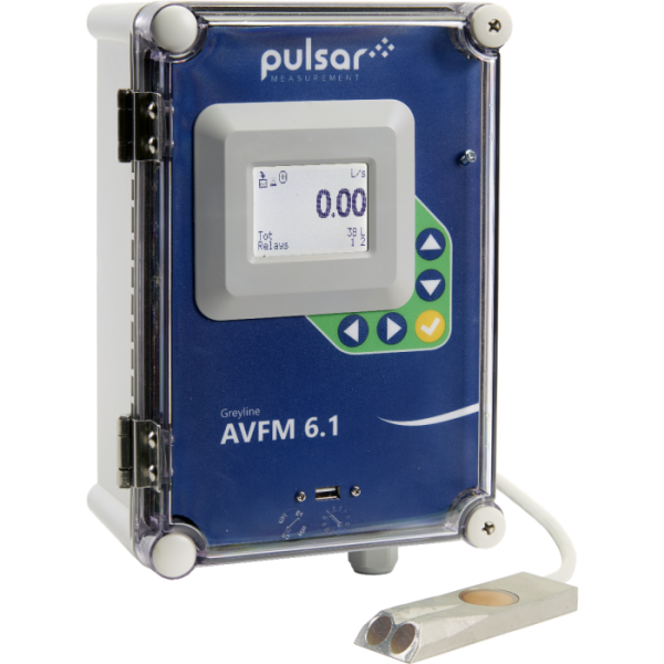 Ultraschall Durchflussmesser durchflussmessung wasser Pulsar Greyline avfm 6.1
