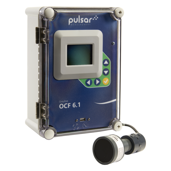 Ultraschall Durchflussmesser für offene Kanäle - Pulsar Greyline OCF 6.1